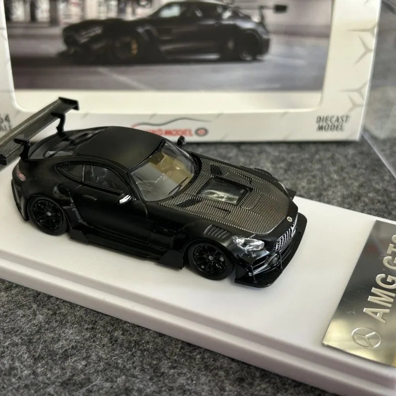 Diecast Model Car Rhino Model 1/64 Mercedes AMG GT S Alloy Model Car Toys for Boys Original Box
