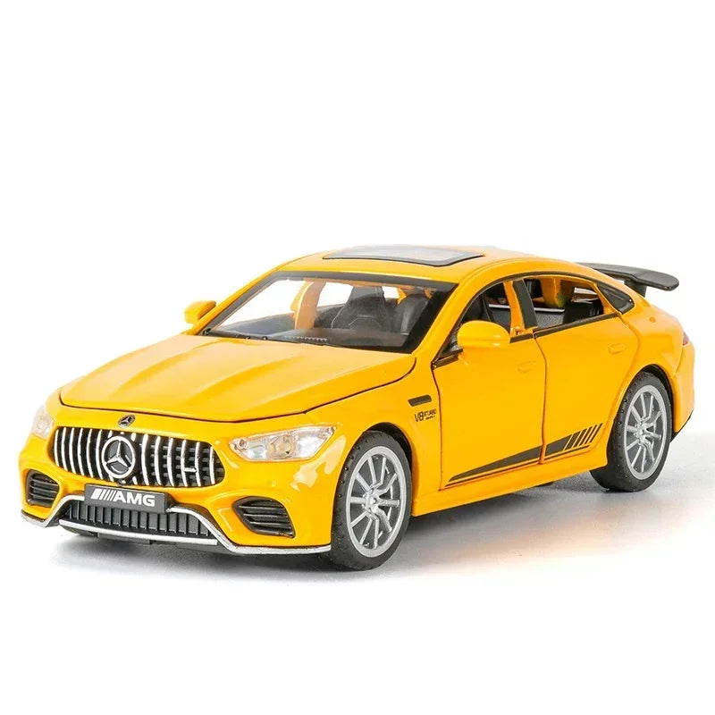 1: 32 Mercedes Benz AMG GT63 Children's high-end ornaments, gifts, and toys with sound and light alloy die-casting models