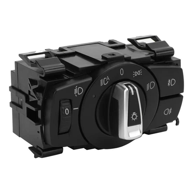 61319169406 Headlight Control Switch For BMW 1 3 Series E82 E88 E90 LCI E91 LCI X1 Angle Adjustment Mode Headlamp Switch
