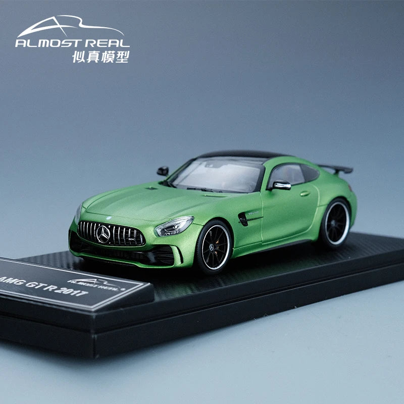 1/43 Almost Real Car Model Mercedes Benz AMG-GTR AR Alloy Car Model Simulation Room Display Cars Model Boy Custom Toy Gift