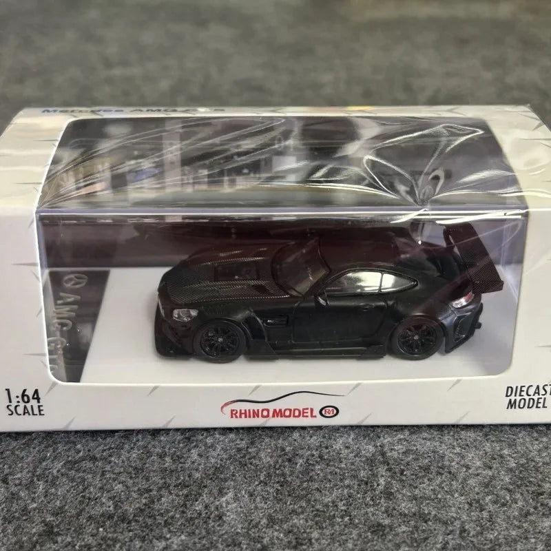 Diecast Model Car Rhino Model 1/64 Mercedes AMG GT S Alloy Model Car Toys for Boys Original Box