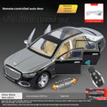 1:24 Mercedes-Maybach S680 Luxury Sedan Simulation Alloy Toy Car Metal Electric doors Opened Sound Light Models collection Gift