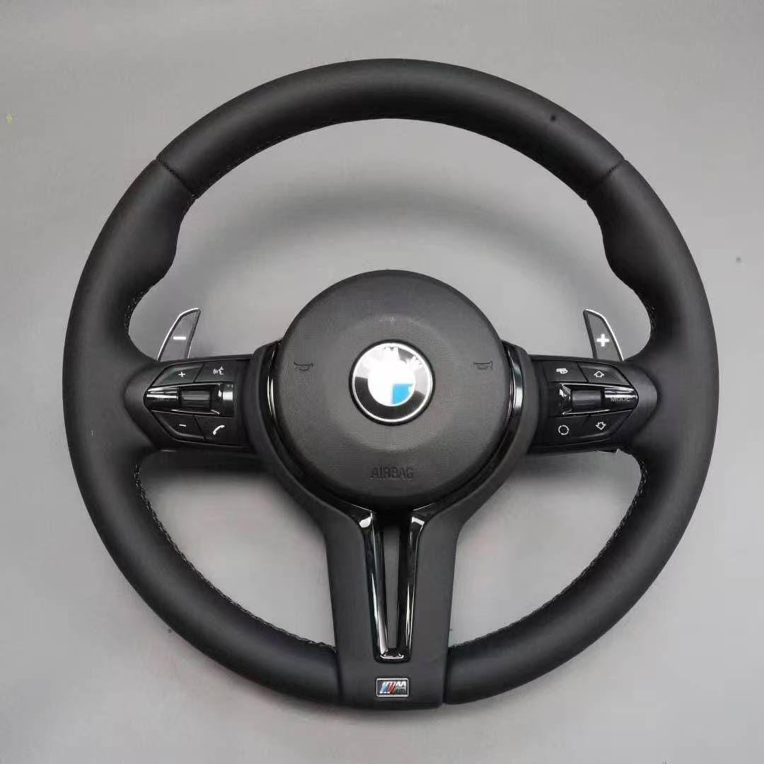 Custom BMW F Series Steering Wheel – M Sport Flat Bottom | Carbon Fibre / Leather Options | Fits F20 F30 F32 F36