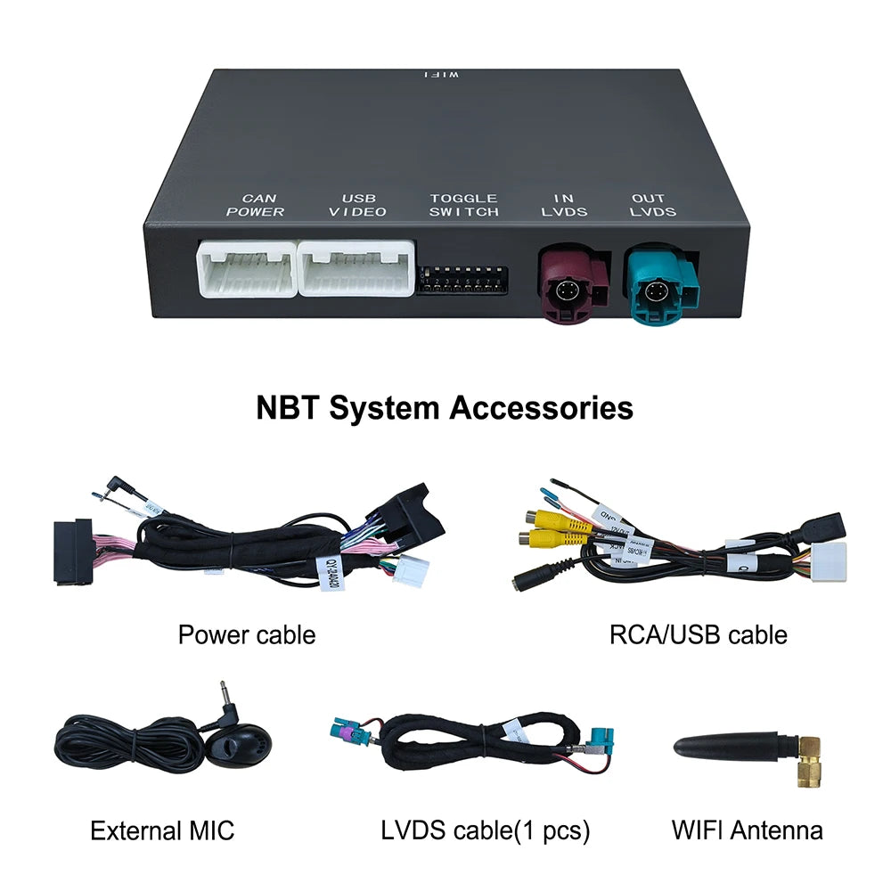 Wireless CarPlay For BMW NBT 1 2 3 4 5 7 Series F22 F10 F01 F02 X3 X4 F25 F26 MINI X4 X5 X6 F56 F15 F16 F85 Android Auto Decoder