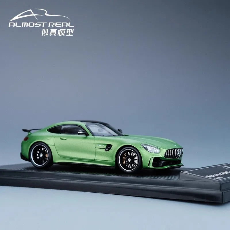 1/43 Almost Real Car Model Mercedes Benz AMG-GTR AR Alloy Car Model Simulation Room Display Cars Model Boy Custom Toy Gift