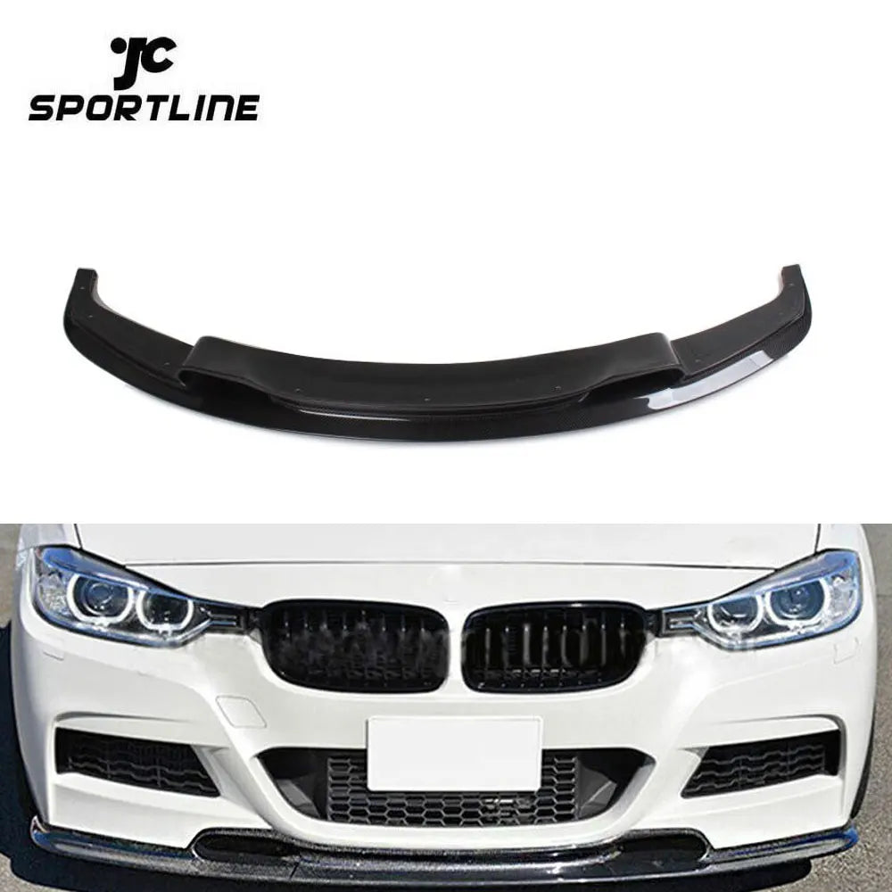 NEW 3 Series M TECH Bumper F30 Carbon Fiber Auto Front Lip For BMW 12-14