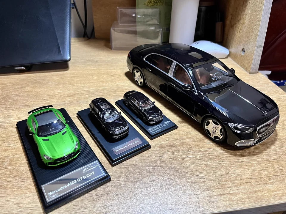 1/43 Almost Real Car Model Mercedes Benz AMG-GTR AR Alloy Car Model Simulation Room Display Cars Model Boy Custom Toy Gift