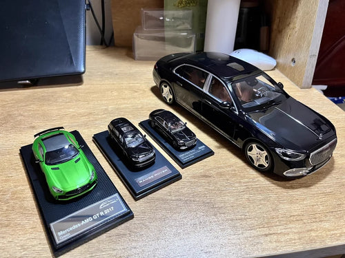 1/43 Almost Real Car Model Mercedes Benz AMG-GTR AR Alloy Car Model Simulation Room Display Cars Model Boy Custom Toy Gift