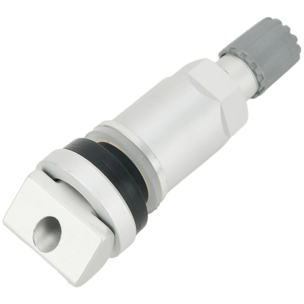 4PCS Tyre Pressure Sensor TPMS Stainless Steel Valve Stem Repair Kit Automobile Accessories For BMW 1 2 3 Series X1 X2 X3 Silver