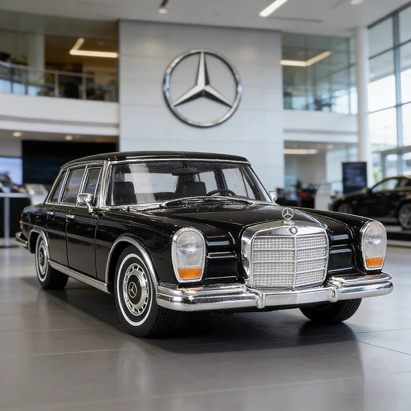 WELLY 1:24 Mercedes Benz 600 Luxury car Alloy Car Diecasts & Toy Vehicles Car Model Miniature Scale Model Car Toy For Children