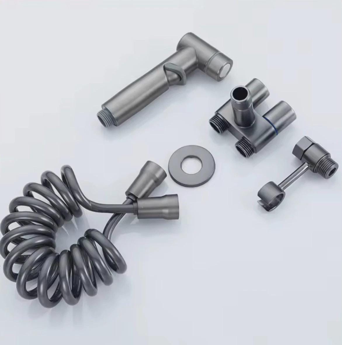 Premium Stainless Steel Muslim Shower Shattaf Toilet & Wudu Bidet Spray Handheld
