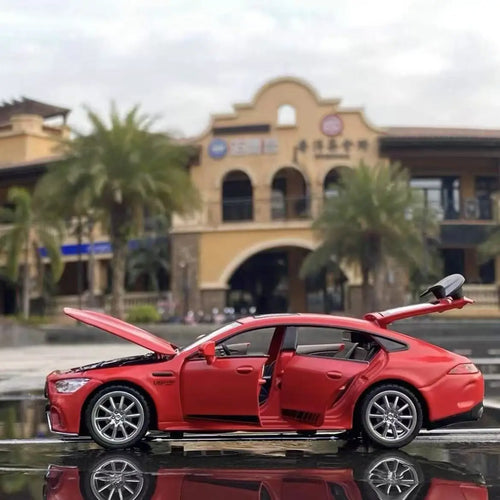 1: 32 Mercedes Benz AMG GT63 Children's high-end ornaments, gifts, and toys with sound and light alloy die-casting models
