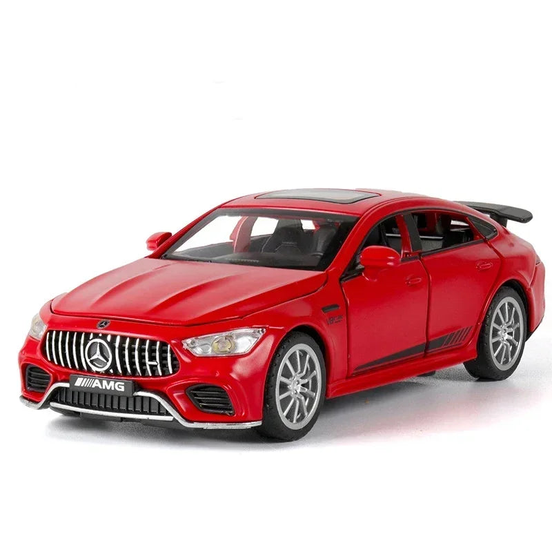 1: 32 Mercedes Benz AMG GT63 Children's high-end ornaments, gifts, and toys with sound and light alloy die-casting models