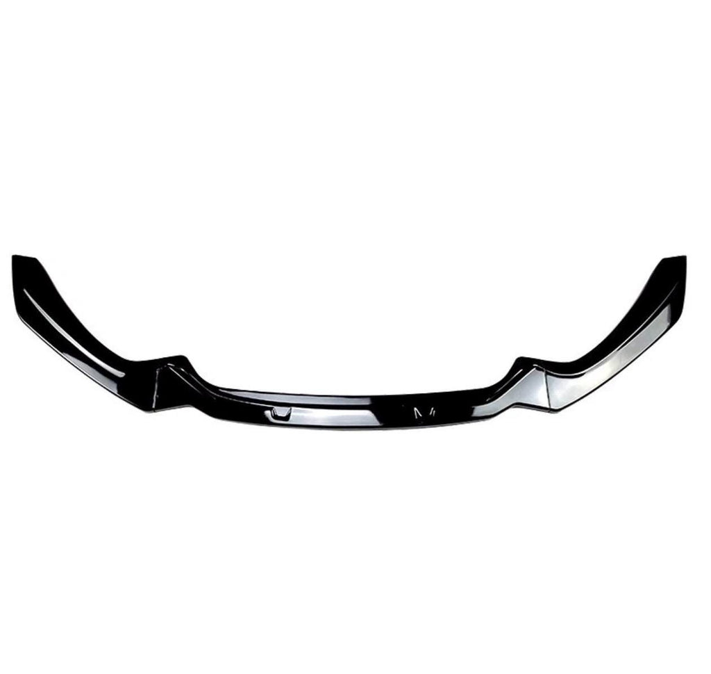 BMW 1 Series F20 F21 M Sport Gloss Black Front Lip Splitter (2015-2019)