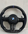 Custom BMW F Series Steering Wheel – M Sport Flat Bottom | Carbon Fibre / Leather Options | Fits F20 F30 F32 F36