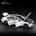 New Almost Real Car Model Mercedes Maybach S-Class Dark Night Series 1/18 Car Model Alloy Simulate Car Model Collect Custom Gift
