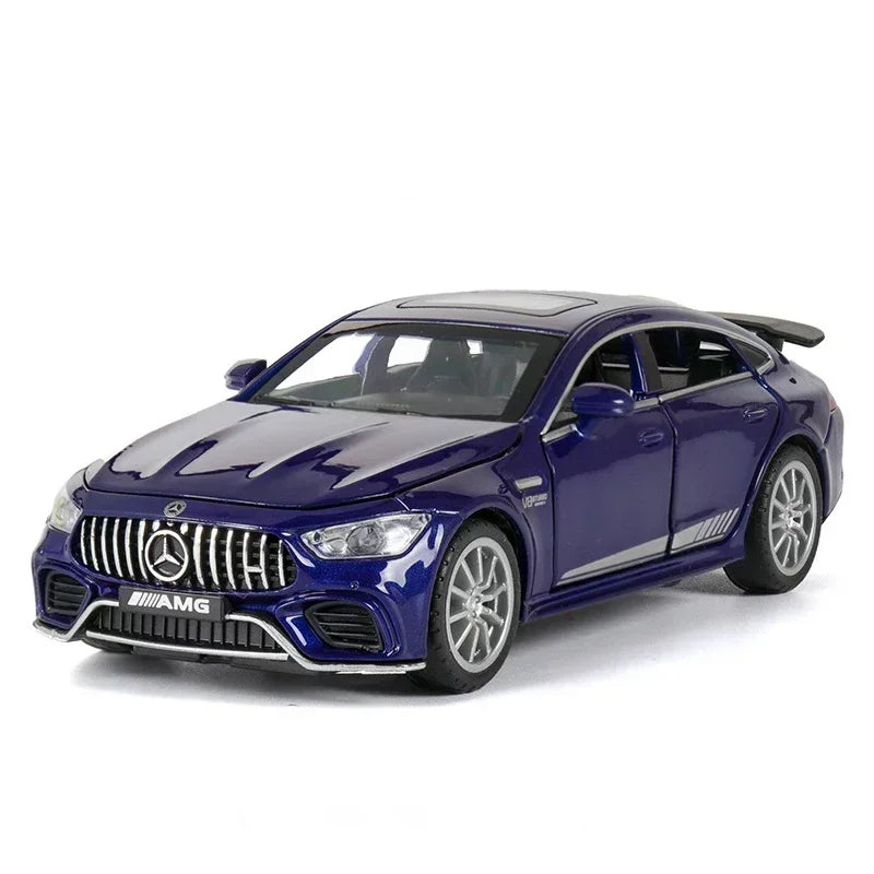 1: 32 Mercedes Benz AMG GT63 Children's high-end ornaments, gifts, and toys with sound and light alloy die-casting models